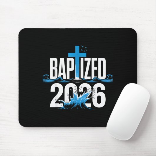 Baptized 2026 mousepad (Mit Mouse)