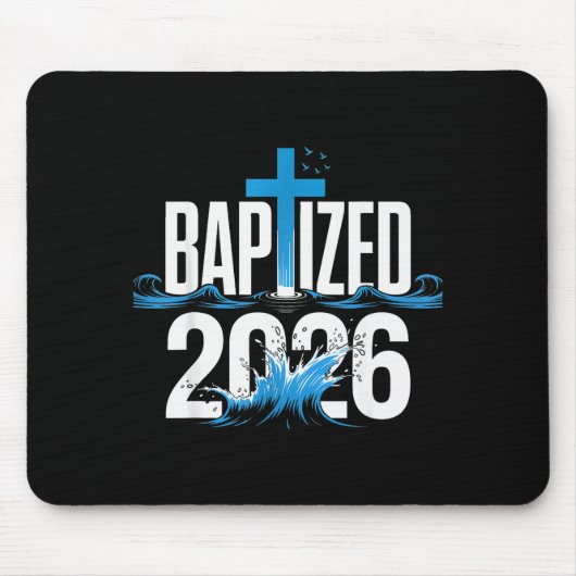 Baptized 2026 mousepad (Vorne)