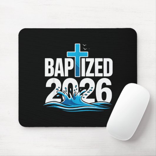 Baptized 2026  mousepad (Mit Mouse)
