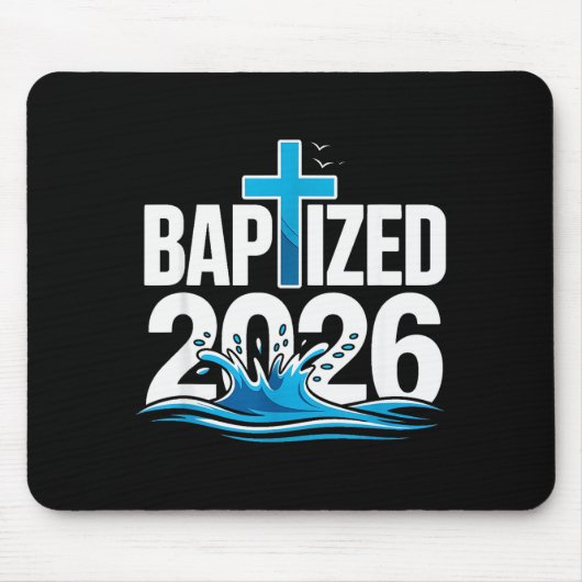 Baptized 2026 mousepad (Vorne)