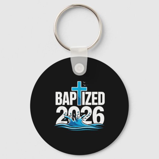 Baptized 2026 schlüsselanhänger (Vorderseite)