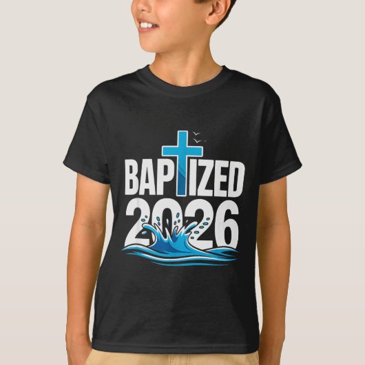 Baptized 2026  T-Shirt (Vorderseite)