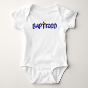 Baptized Baby Bodysuit - Taufe - Besondere Anlass Baby Strampler