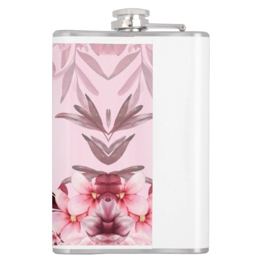 Baptized Christenname Datum Gott segne Sie Custom Flachmann (Rückseite)