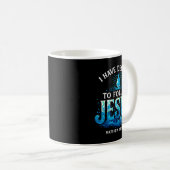 Baptized I Have Decided To Follow Jesus Baptism Kaffeetasse (VorderseiteRechts)