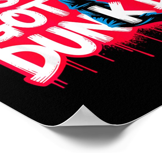 Baptized Jesus Just Got Dunked Baptism  Poster (Ecke)