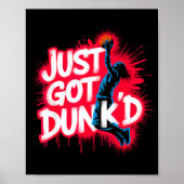 Baptized Jesus Just Got Dunked Baptism  Poster (Vorne)