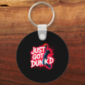 Baptized Jesus Just Got Dunked Baptism  Schlüsselanhänger (Vorderseite)