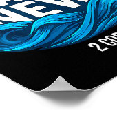 Baptized Made New Baptism  Poster (Ecke)