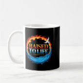 Baptized Raised To Life Romans 6-4 Christian Bapti Kaffeetasse (Links)