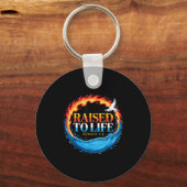 Baptized Raised To Life Romans 6-4 Christian Bapti Schlüsselanhänger (Vorderseite)