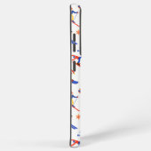 Baqueira Beret Spanien Ski-Snowboard-Muster Samsung Galaxy Hülle (Rechte Seite)