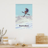 Baqueira-Beret Spanien Skigebiet Poster (Küche)