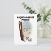 Baqueira-Beret Spanien Skiposter. Postkarte (Stehend Vorderseite)