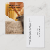 Baquette Visitenkarte (Vorne/Hinten)