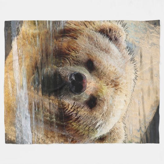 Bär20150804 Fleecedecke (Vorderseite (Horizontal))