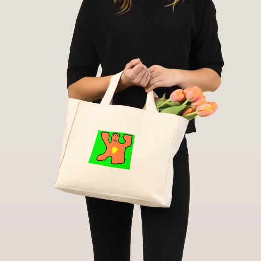 Bär 2 Bag Mini Stoffbeutel (Vorderseite (Produkt))