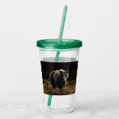 Bär Acryltrinkbecher (Rückseite)