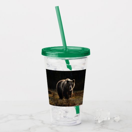 Bär Acryltrinkbecher (Vorderseite Ice)