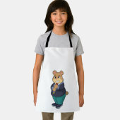 Bär als Bär mit Anzug Schürze (Insitu)