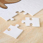 Bär als Musiker mit Saxophon Puzzle (Seite)