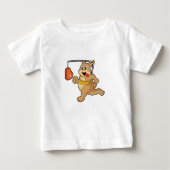 Bär als Runner Baby T-shirt (Vorderseite)