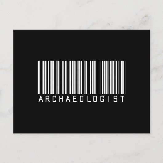 BAR ARCHEOLOGIST DARK POSTKARTE (Vorderseite)