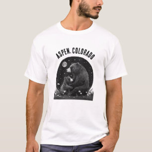 Bär Aspen Colorado Herren T-Shirt