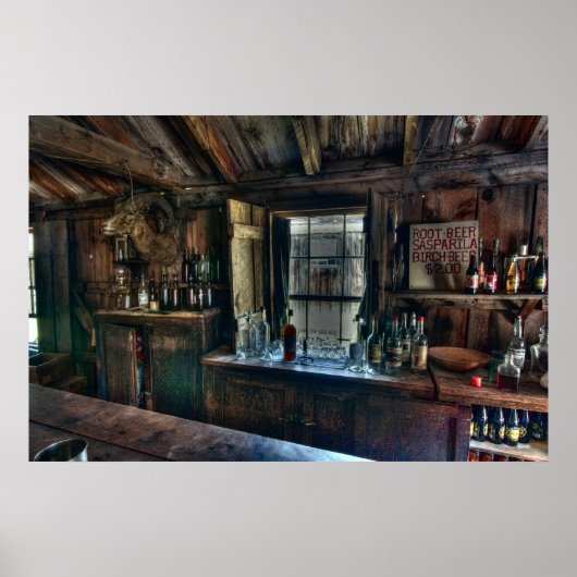 BAR at OLD WEST CRITERION SALOON Poster (Vorne)