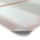 "Bär auf dem Fahrrad" Poster (Ecke)