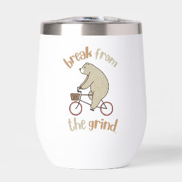 Bär auf einem Fahrrad BFTG