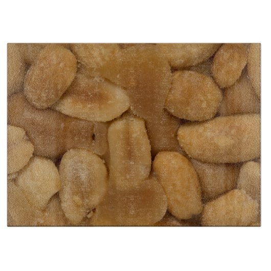 Bar aus Erdnusskerzen Schneidebrett (Vorderseite)