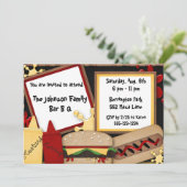 Bar B Q Picnic Party Einladungen Ankündigung (Stehend Vorderseite)