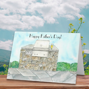 Bar-B-Q zum Tag des Vaters Karte