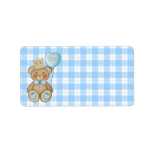 Bär-Baby-Party-Adressetiketten
