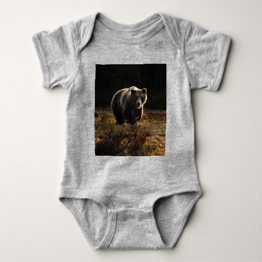 Bär Baby Strampler (Vorderseite)