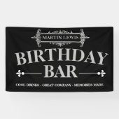 Bar Banner-Geburtstagsfeier Banner (Horizontal)