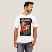 Bar Barber Ram Joke T - Shirt (Vorne ganz)