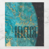 Bar Bat Mitzvah aus dieser Welt Weinetikett (Einzelnes Label)