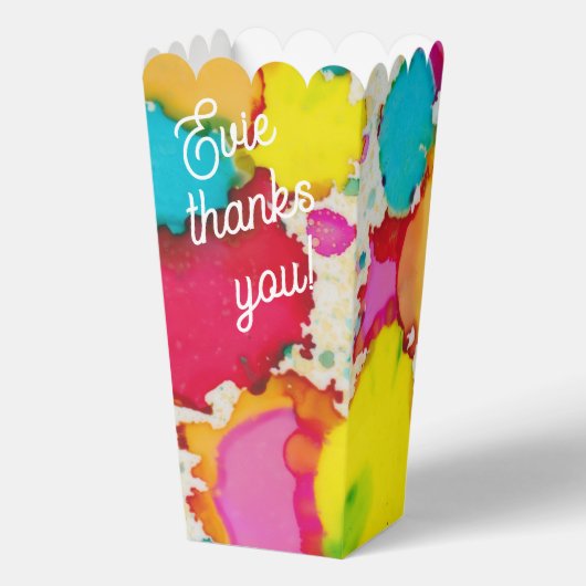 Bar Bat Mitzvah Confetti Geschenkschachtel (Vorderseite)