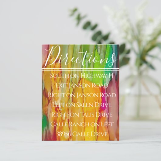 Bar Bat Mitzvah Ein kleiner Abriss der Farbtafel-K (Stehend Vorderseite)