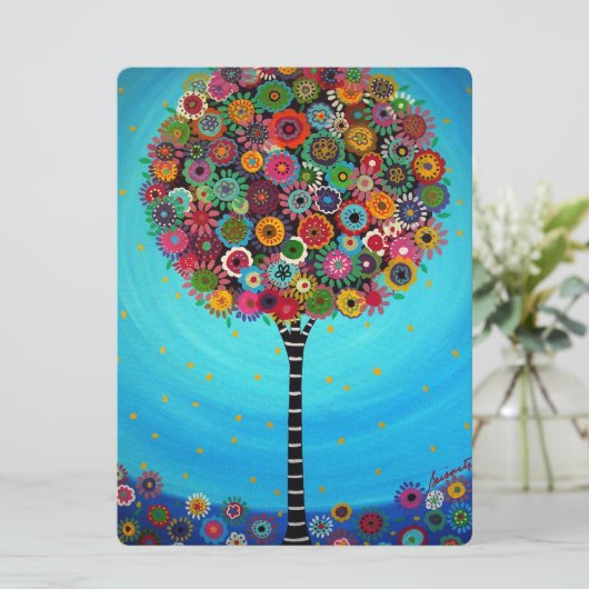 Bar Bat Mitzvah Einladung (Stehend Vorderseite)