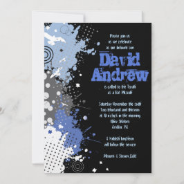 BAR Bat Mitzvah Einladung