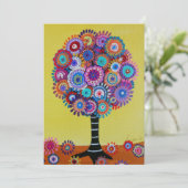 Bar Bat Mitzvah Einladungen (Stehend Vorderseite)