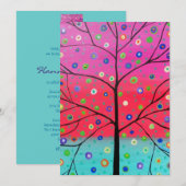 Bar Bat Mitzvah Einladungen (Vorne/Hinten)