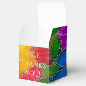 Bar Bat Mitzvah Elegant Colors Classic Geschenkschachtel (Geöffnet)