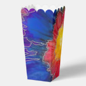 Bar Bat Mitzvah Elegante Farben Geschenkschachtel (Rückseite)