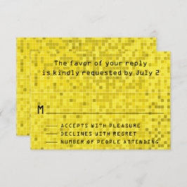 Bar Bat Mitzvah Enclosure RSVP Cards Spiel on