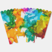 Bar Bat Mitzvah Farbspritze Geschenkschachtel (Ungeklappt)