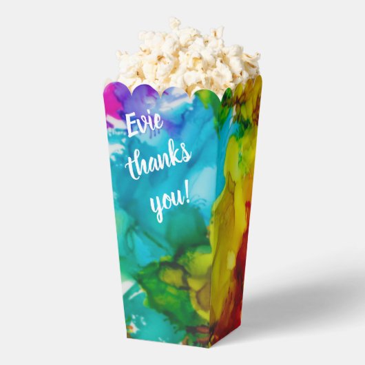 Bar Bat Mitzvah Farbspritze Geschenkschachtel (Geplatzt)